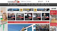 Desktop Screenshot of manisakulishaber.com